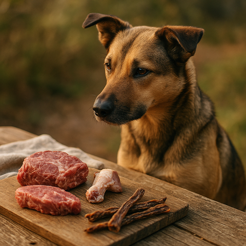 Exotische Fleischsorten im Vergleich für Hunde